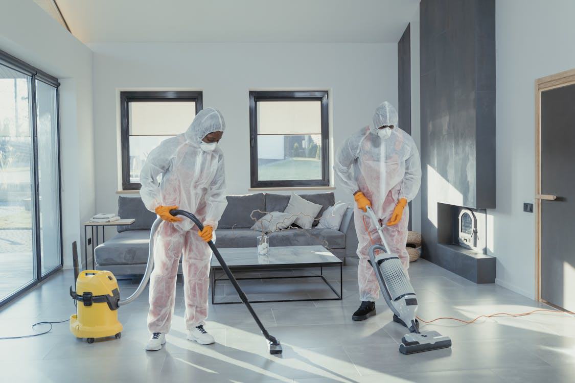 Cleaners using high-powered vacuums